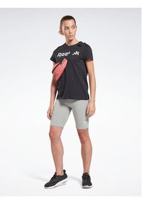 Reebok T-Shirt Training Essentials Graphic HT6184 Czarny Regular Fit. Kolor: czarny. Materiał: bawełna