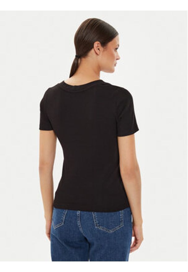 Calvin Klein Jeans T-Shirt J20J223274 Czarny Regular Fit. Kolor: czarny. Materiał: bawełna