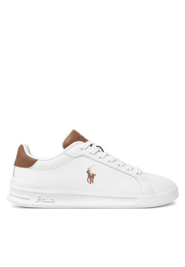 Polo Ralph Lauren Sneakersy 804953175001 Biały. Kolor: biały. Materiał: skóra