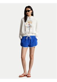 Polo Ralph Lauren Bluza 211A12745001 Biały Regular Fit. Typ kołnierza: polo. Kolor: biały. Materiał: bawełna #4