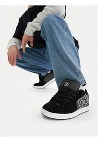 DC Shoes Sneakersy EO-NET DC01774006 Czarny. Kolor: czarny. Materiał: nubuk, skóra #8