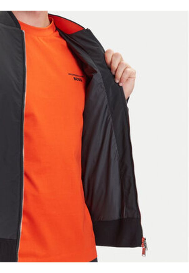 BOSS Kurtka bomber C-Skiles 197 PS 50543675 Czarny Regular Fit. Kolor: czarny. Materiał: bawełna