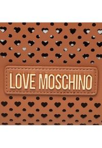 Love Moschino - LOVE MOSCHINO Torebka JC4229PP0GKK0201 Brązowy. Kolor: brązowy. Materiał: skórzane #4