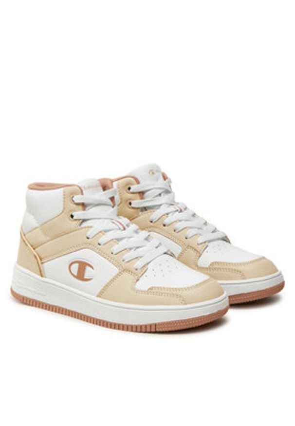 Champion Sneakersy RD18 2.0 MID S11471-YS085 Beżowy. Kolor: beżowy. Materiał: skóra