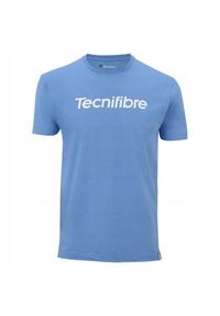 TECNIFIBRE - Koszulka tenisowa dziecięca Tecnifibre Club Tee T-shirt. Kolor: niebieski. Sport: tenis #1