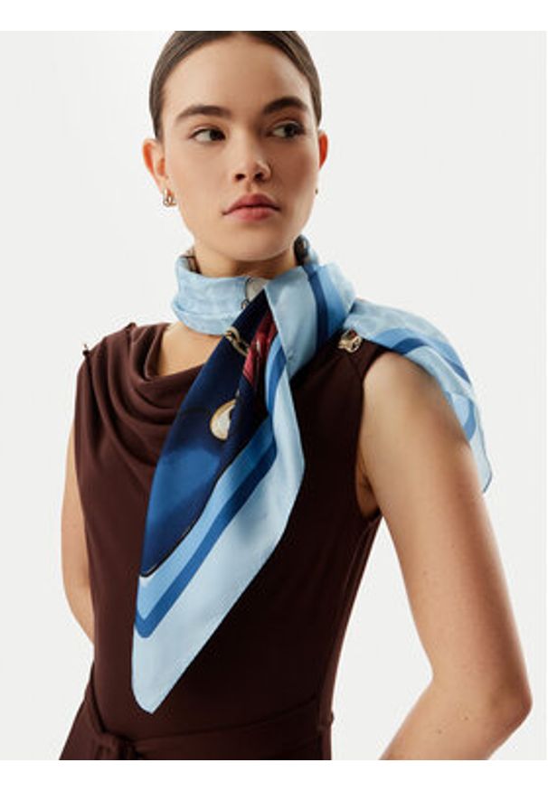 Coach Chusta 29CAS76 Kolorowy. Materiał: jedwab. Wzór: kolorowy