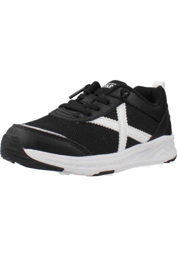 Munich - Buty MUNICH FUN KID 02 Czarny. Okazja: na co dzień. Kolor: czarny. Materiał: tkanina, syntetyk