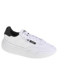 Adidas - Buty adidas Her Court W GW5364 białe. Okazja: na co dzień. Kolor: biały. Materiał: syntetyk, materiał, skóra. Szerokość cholewki: normalna #5