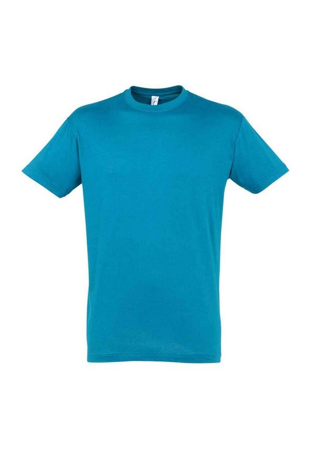 SOL'S - Koszulka Regent Dla Dorosłych Unisex. Kolor: niebieski. Sport: turystyka piesza