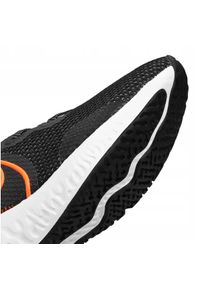 Buty Nike Renew Run M CK6357-001 czarne. Okazja: na co dzień. Kolor: czarny. Materiał: materiał, tkanina, syntetyk, guma. Szerokość cholewki: normalna. Sezon: lato. Sport: bieganie #3