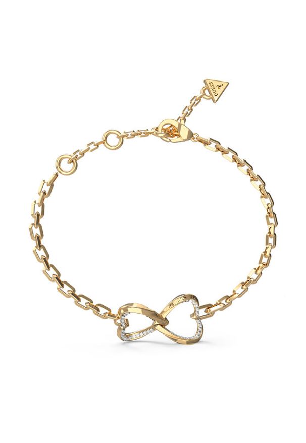 Guess Bransoletka JUBB0461 8JW Złoty. Materiał: metalowe. Kolor: złoty
