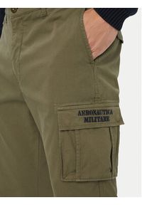 Aeronautica Militare Spodnie cargo 262PA1329UCT02443 Zielony Regular Fit. Kolor: zielony. Materiał: bawełna #2