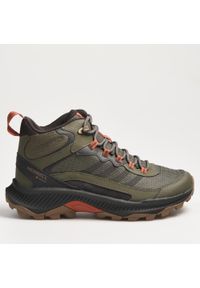 Buty męskie Merrell Speed Strike 2 Mid GTX. Kolor: zielony. Sport: turystyka piesza #1
