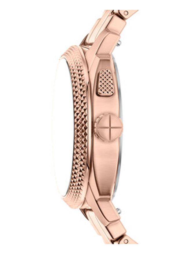 Fossil Zegarek Machine Big Tic FS6158 Różowe złoto. Kolor: różowy, złoty, wielokolorowy