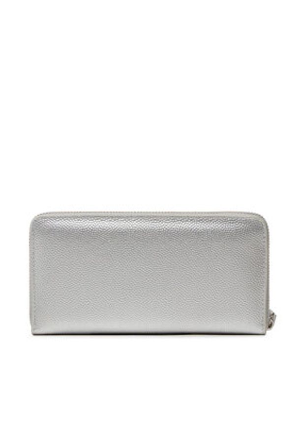 VALENTINO - Valentino Duży Portfel Damski Divina VPS1R4155G Srebrny. Kolor: srebrny. Materiał: skóra