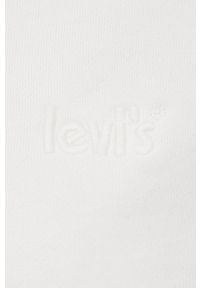 Levi's® - Levi's bluza bawełniana A0886.0021 damska kolor beżowy gładka. Okazja: na spotkanie biznesowe. Kolor: beżowy. Materiał: bawełna. Długość rękawa: długi rękaw. Długość: długie. Wzór: gładki. Styl: biznesowy #3