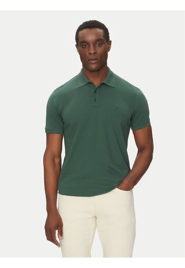 Liu Jo Polo QA5157 J0299 Zielony Regular Fit. Typ kołnierza: polo. Kolor: zielony. Materiał: bawełna