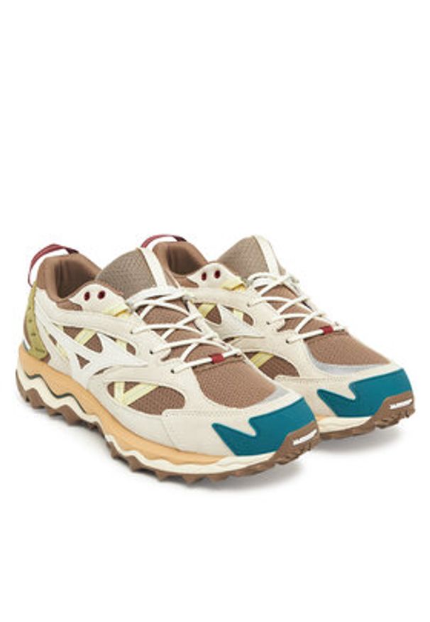 Mizuno Sneakersy Wave Mujin Tl D1GA2513 Beżowy. Kolor: beżowy. Materiał: skóra. Model: Mizuno Wave