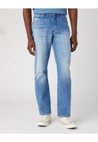 Wrangler - WRANGLER TEXAS MĘSKIE SPODNIE JEANSOWE WAVE LENGTH W121EI521