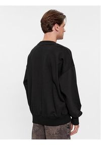 Calvin Klein Jeans Bluza J30J324119 Czarny Relaxed Fit. Kolor: czarny. Materiał: syntetyk