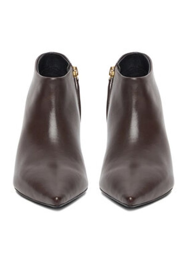 Gino Rossi Botki EO-SASHA-121973 Brązowy. Kolor: brązowy. Materiał: skóra