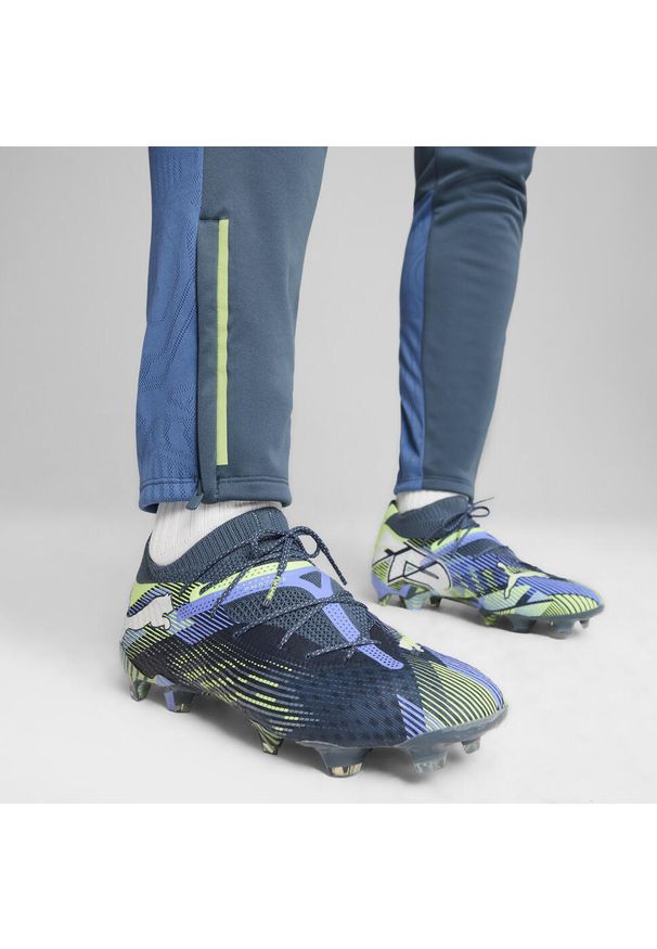 Puma - Buty piłkarskie unisex PUMA FUTURE 7 ULTIMATE FG/AG. Kolor: biały, szary, żółty, wielokolorowy. Sport: piłka nożna