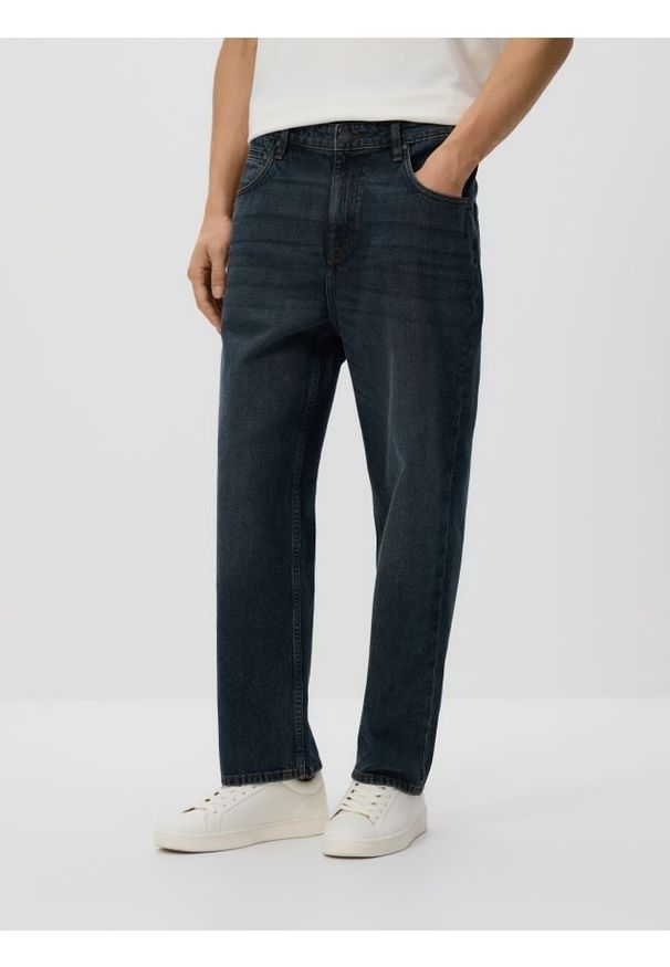 Reserved - Jeansy relaxed straight - indigo jeans