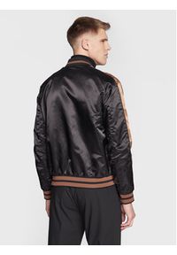 J.Lindeberg Kurtka bomber Eagle Varsity FMOW07327 Czarny Regular Fit. Kolor: czarny. Materiał: syntetyk #3