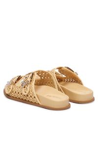 Patrizia Pepe Klapki PPJ384.02 Beżowy. Kolor: beżowy. Materiał: skóra #4