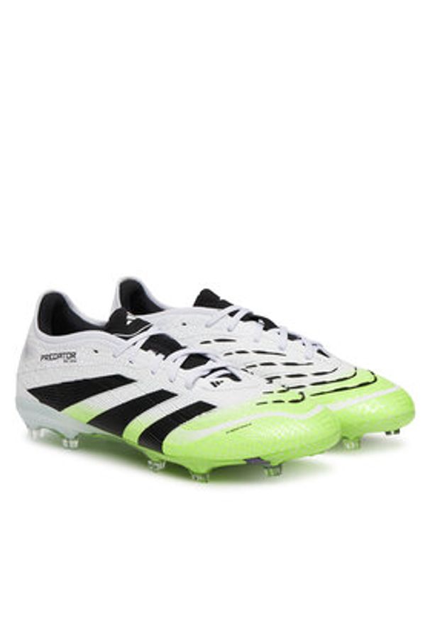 Adidas - adidas Buty do piłki nożnej Predator Pro JI1195 Biały. Kolor: biały. Materiał: skóra