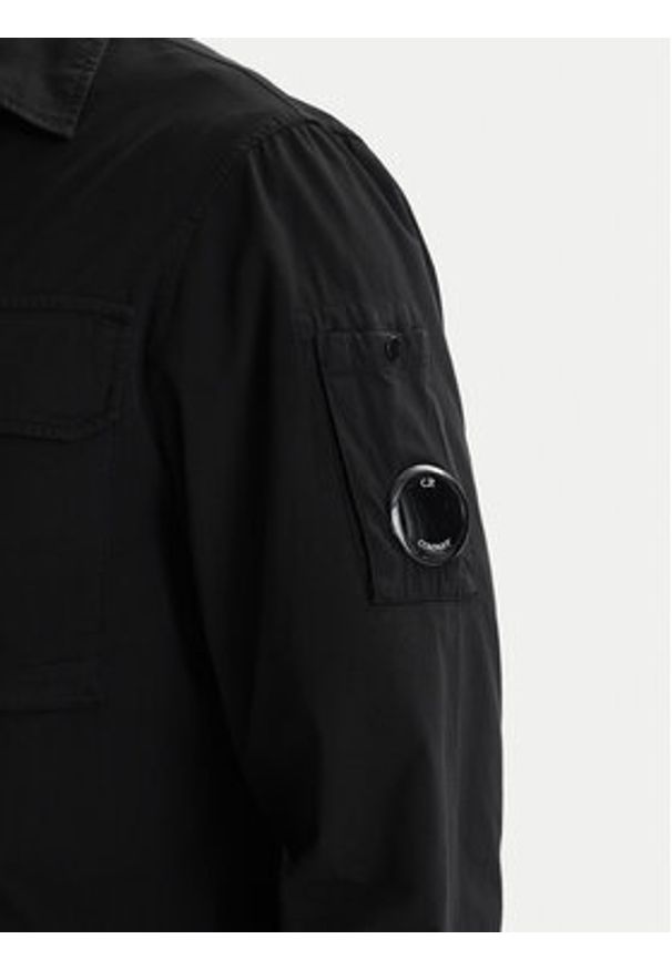 C.P. Company Koszula 20CMOS156A110143G Czarny Regular Fit. Kolor: czarny. Materiał: bawełna