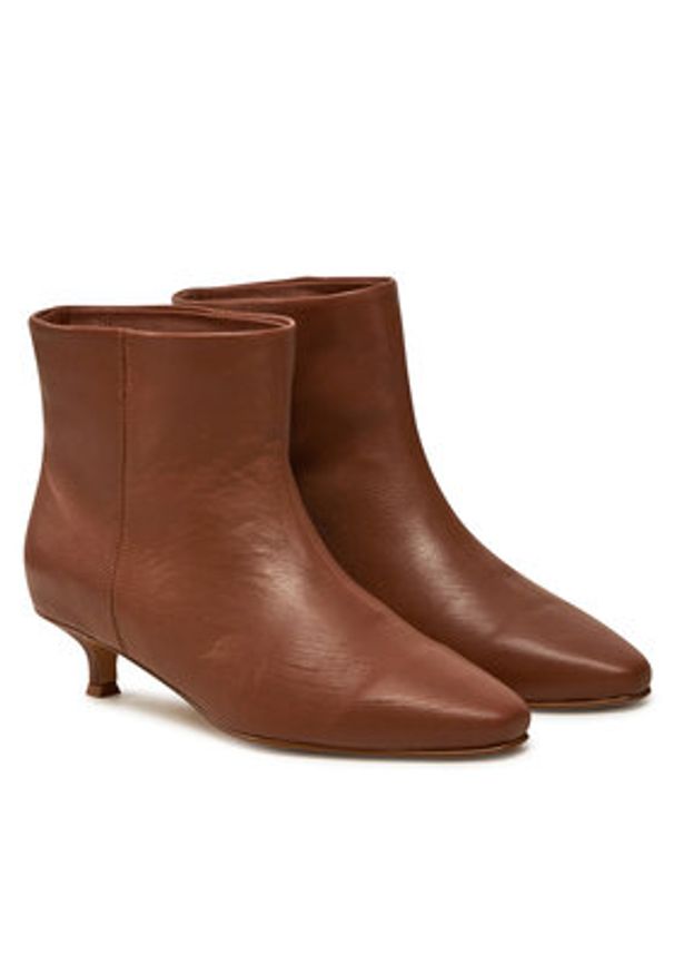 Balagan Botki BALAGAN-VARED BOTKI KARMELOWY Brązowy. Kolor: brązowy. Materiał: skóra