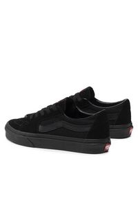 Vans Tenisówki Sk8-Low VN0A4UUKENR1 Czarny. Kolor: czarny. Materiał: skóra, zamsz