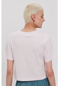 adidas Originals T-shirt H56453 damski kolor różowy. Kolor: fioletowy. Materiał: dzianina. Wzór: gładki #5