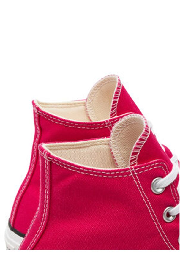 Converse Trampki Chuck Taylor All Star Lift Platform Hi A08288C Różowy. Kolor: różowy. Materiał: materiał. Obcas: na platformie