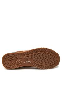 Pepe Jeans Sneakersy PLS4002 Brązowy. Kolor: brązowy. Materiał: materiał #5
