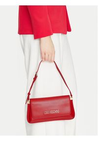 Love Moschino - LOVE MOSCHINO Torebka JC4058PP1MLO0500 Czerwony. Kolor: czerwony. Materiał: skórzane #4