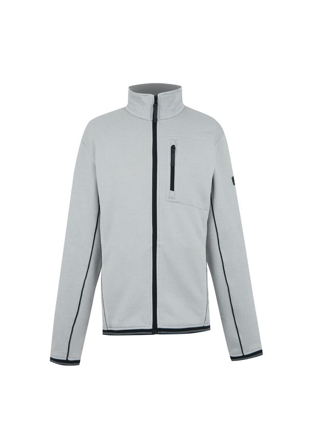 Polar zapinany na zamek błyskawiczny Regatta Orsan. Kolor: szary. Materiał: polar. Sport: turystyka piesza