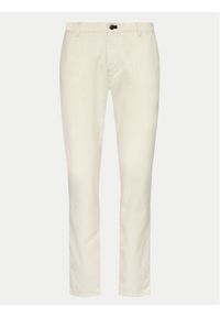 JOOP! Jeans Chinosy Matthew 30042731 Beżowy Modern Fit. Kolor: beżowy. Materiał: bawełna