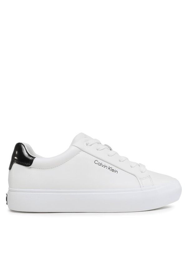 Sneakersy Calvin Klein. Kolor: biały