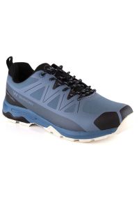Buty trekkingowe W Vanhorn WOL167B niebieskie. Kolor: niebieski. Materiał: softshell, syntetyk, skóra, materiał. Szerokość cholewki: normalna