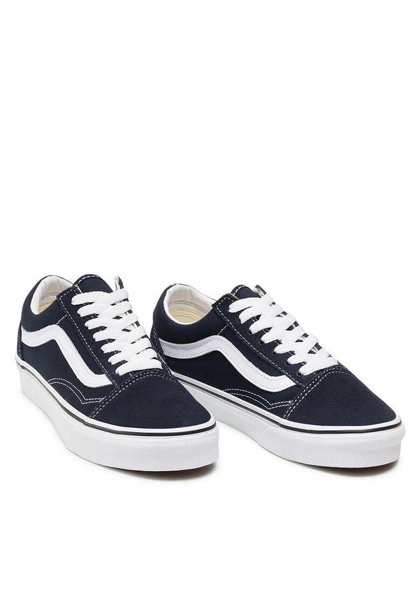 Buty sportowe Casual Męskie Vans Old Skool Granatowy. Okazja: na co dzień. Kolor: niebieski. Styl: sportowy, casual