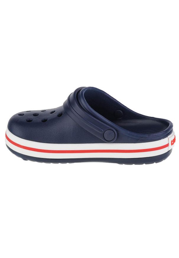 Buty do chodzenia dla dzieci Crocs Crocband. Kolor: czerwony, wielokolorowy, niebieski. Materiał: materiał, syntetyk