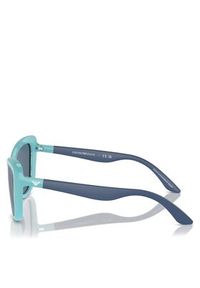 Emporio Armani Okulary przeciwsłoneczne dziecięce 0EK4004 613280 Niebieski. Kolor: niebieski