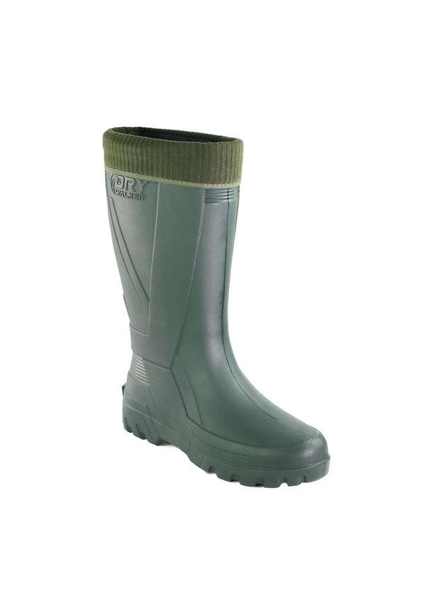DRYWALKER - Kalosze męskie Dry Walker Vtrack. Kolor: zielony