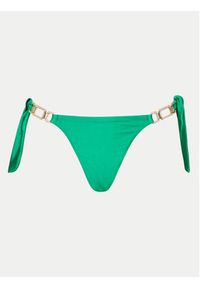 Guess Dół od bikini E4GO10 KC620 Zielony. Kolor: zielony. Materiał: syntetyk #5