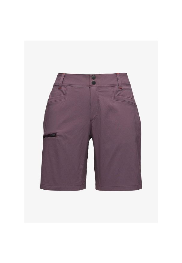 Spodenki damskie Black Diamond Valley Shorts. Kolor: fioletowy
