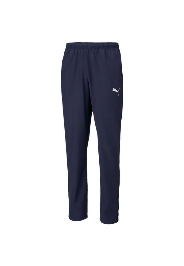 Puma - Spodnie Do Joggingu Męskie TeamRISE Sideline. Kolor: niebieski. Materiał: dresówka. Sport: bieganie