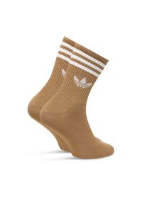 Adidas - adidas Skarpety długie 3-Stripes JZ4945 Kolorowy. Materiał: materiał, bawełna. Wzór: kolorowy #2