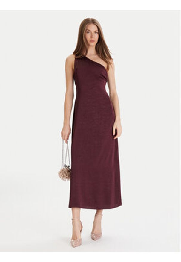 Vero Moda Sukienka koktajlowa Mollie 10335400 Fioletowy Regular Fit. Kolor: fioletowy. Materiał: syntetyk. Styl: wizytowy